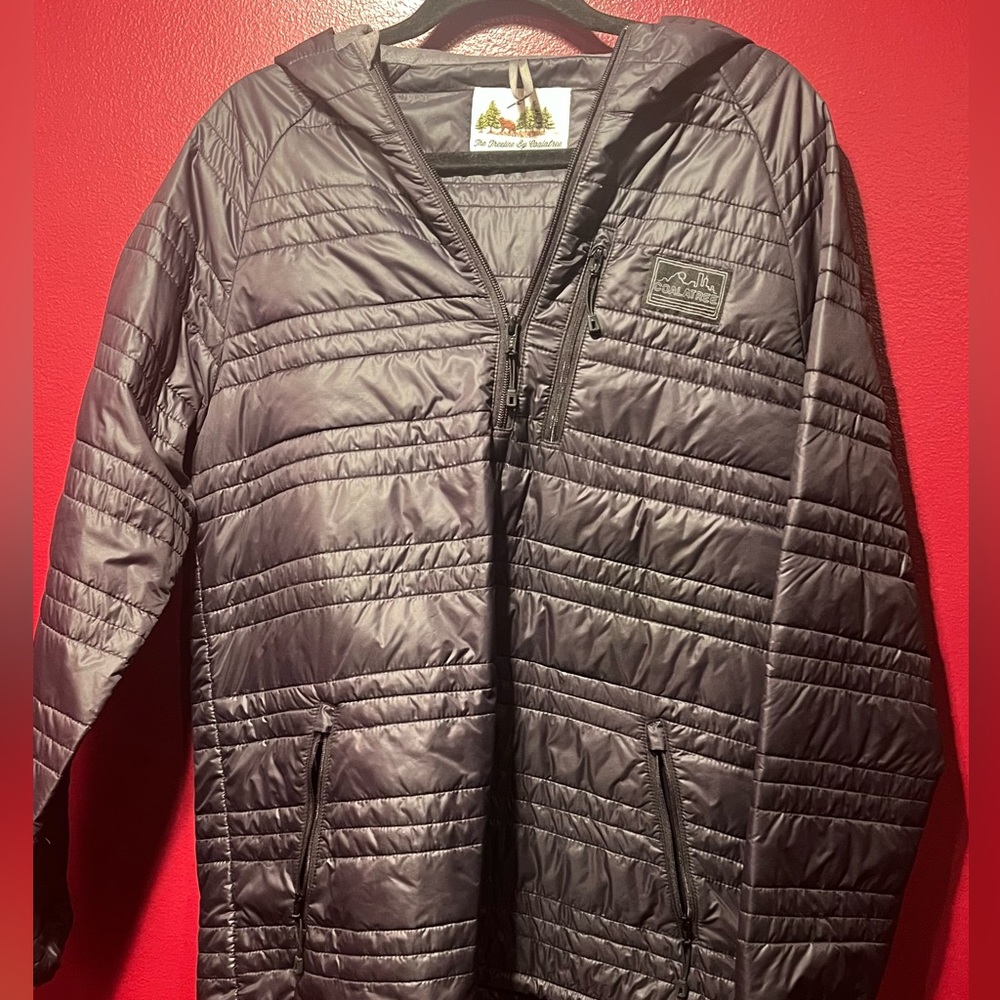 Black Coalatree Puffy Pullover Coat